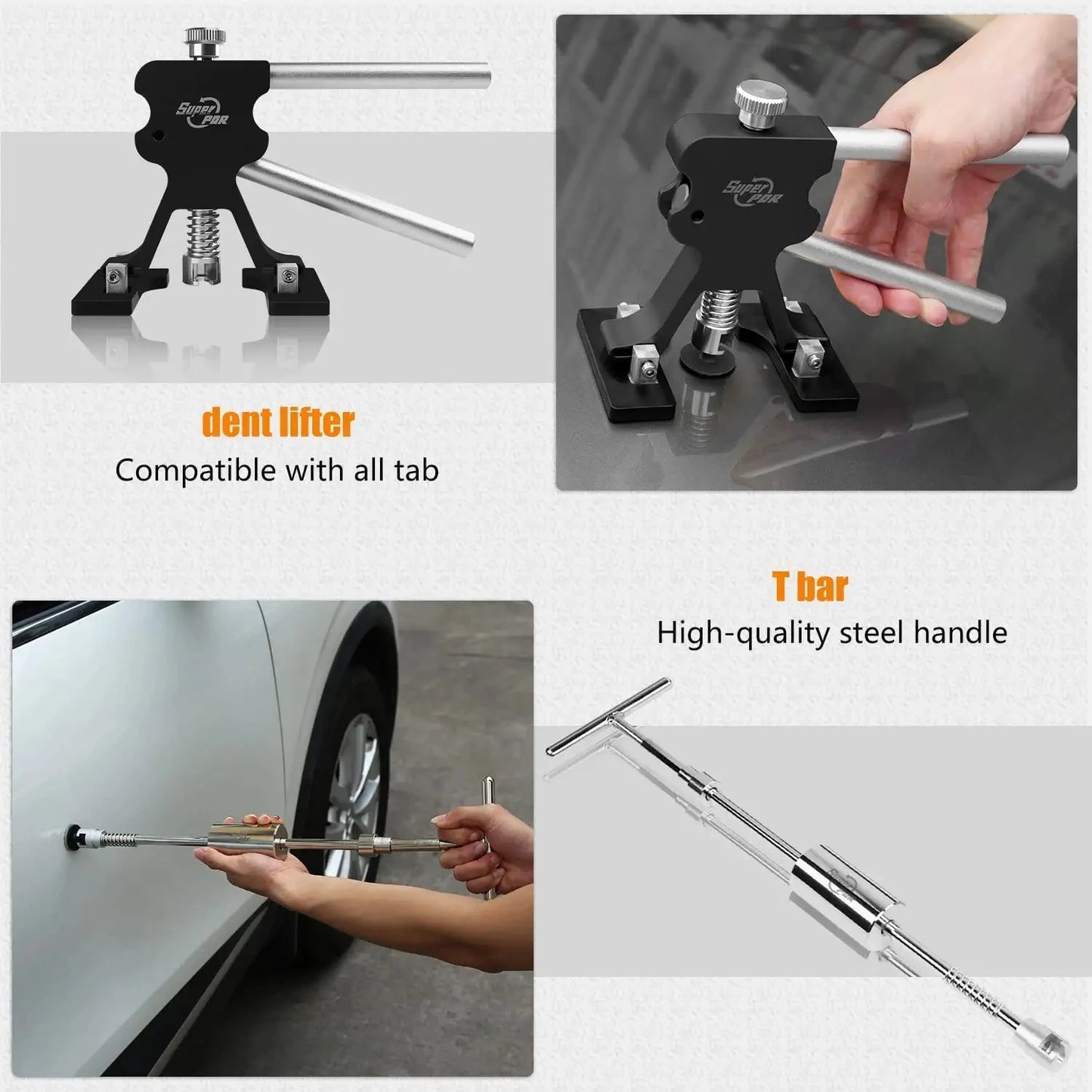 Super PDR Car Dent Repair Tools Kit for Paintless Dent Removal