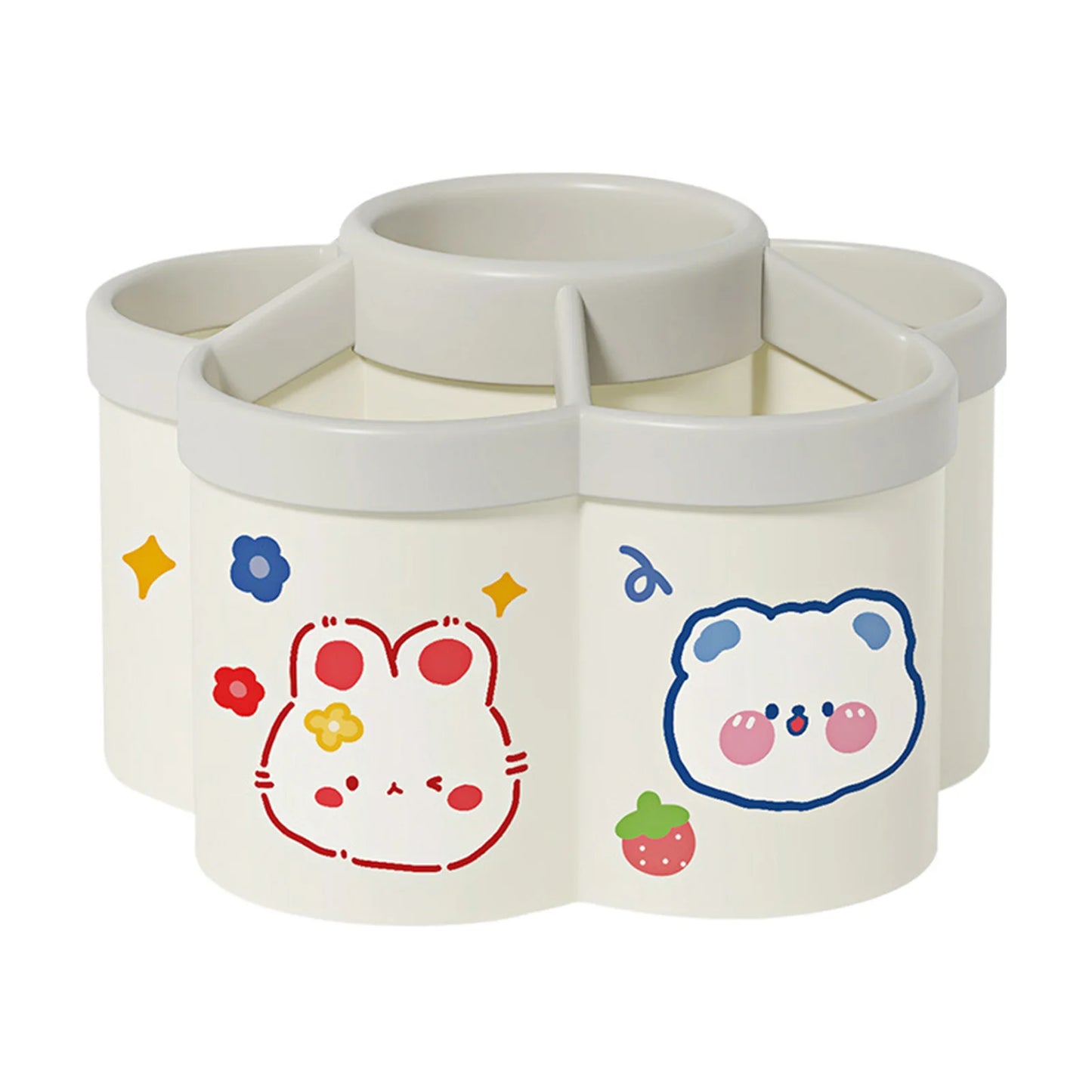 360 Degree Rotating Pen Holder Multifunctional Desk Organizer for Makeup and Stationery