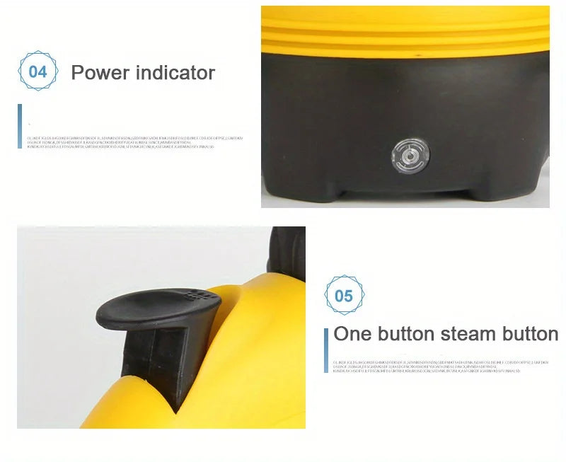 Hand-held High Temperature Steam Cleaner for Kitchen and Car