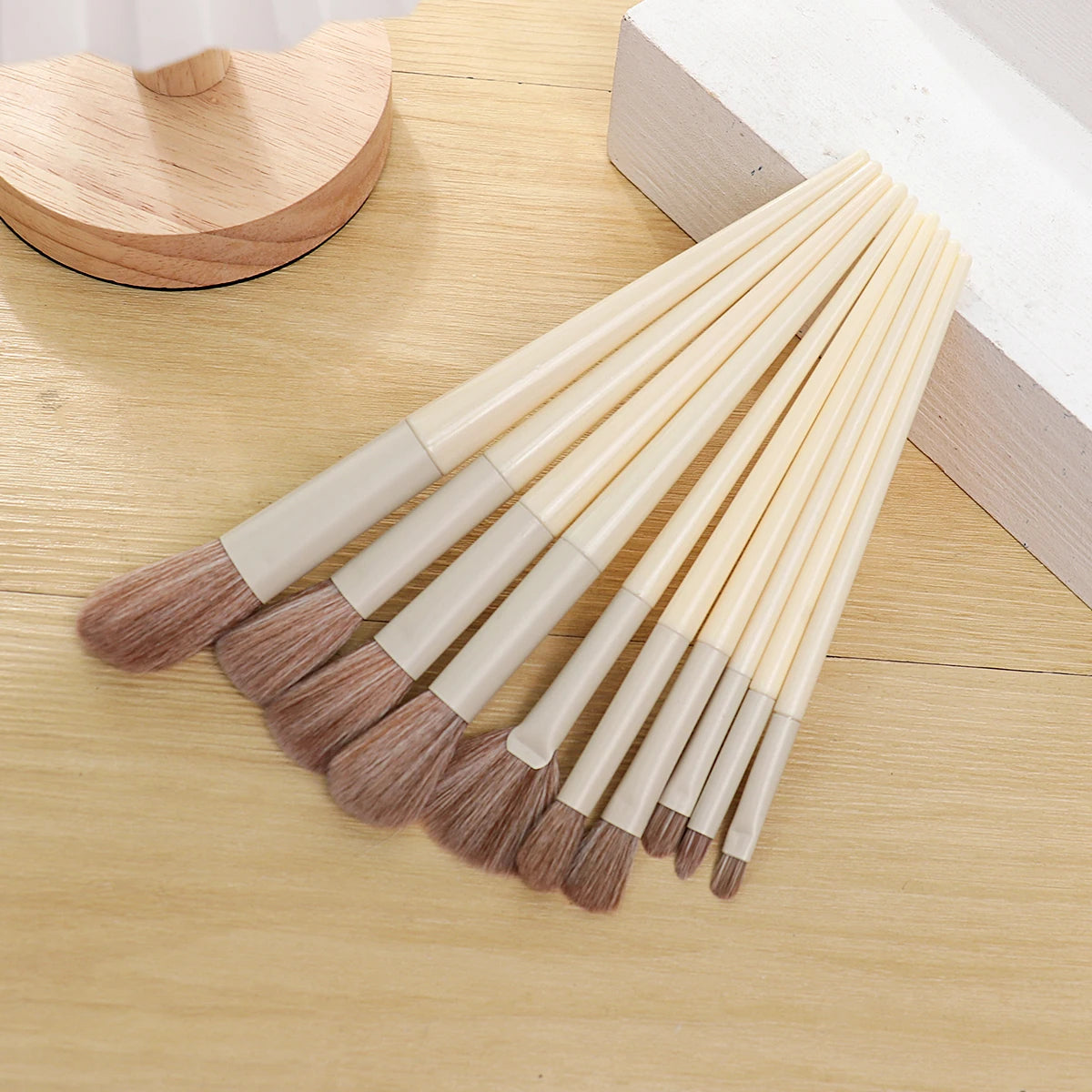 10pcs Premium Makeup Brushes Set for Eye Shadow Foundation
