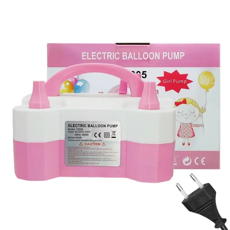 Electric Balloon Pump Double Hole Automatic Inflatable Machine