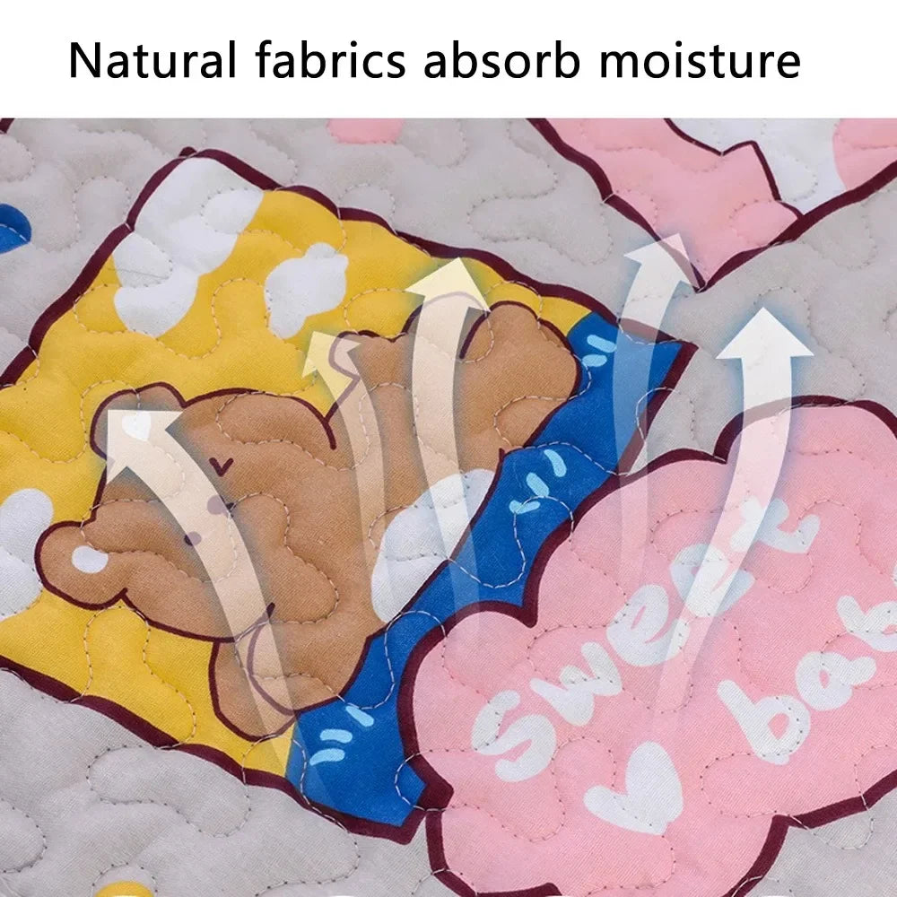 Pet Summer Mat Cooling Ice Blanket Mat Moisture Proof Dog Floor Sofa Cushion Skin Friendly Cat Sleeping Breathable Pet Bed Mat