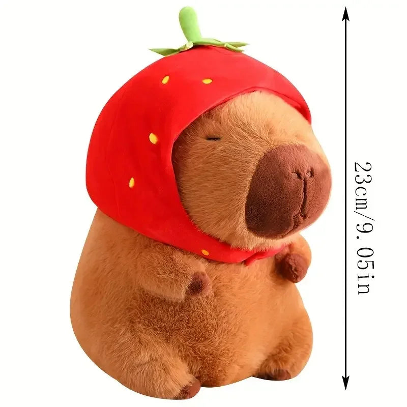 23cm Capybara Plush Doll Soft Fluffy Animal Toy Gift