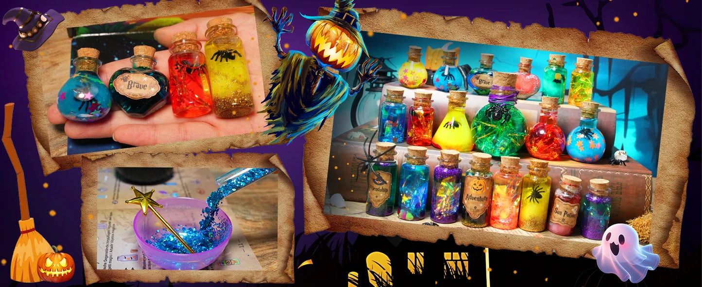 DIY Fairy Magical Potions Kit for Kids - Color Changing and Freezing Potions Art Craft Science Experiment Set
