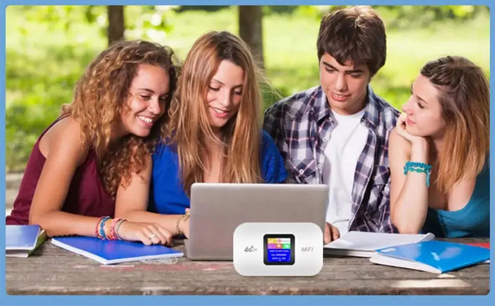 4G LTE Router Wireless WiFi Portable Modem Mini Outdoor Hotspot 150Mbps 3000mAh Battery