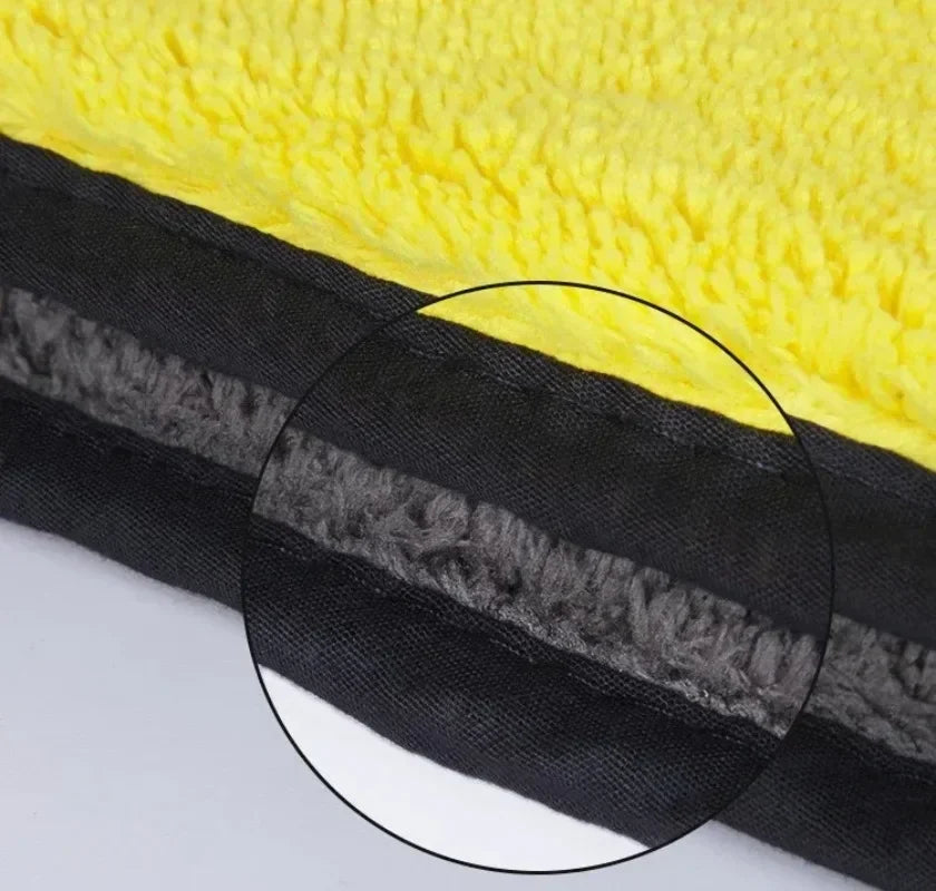 Wholesale Double Sided Microfiber Cloths for Cars Super Absorbent Cleaning and Drying Towels Auto Detailing Rags