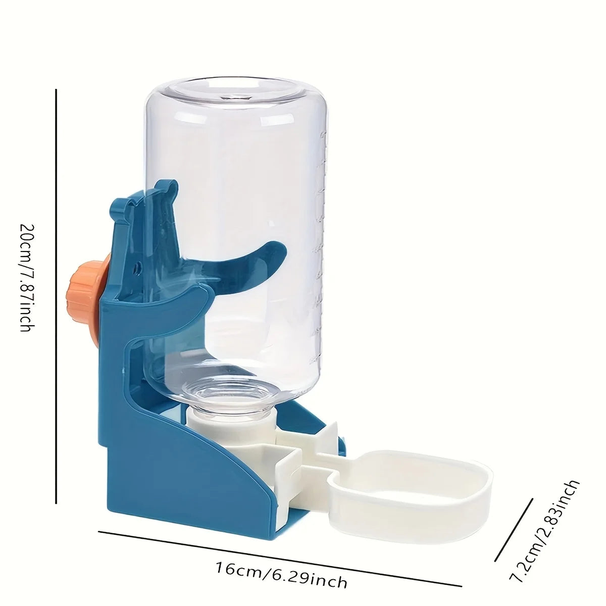 Automatic water dispenser for birds parrot feeding cage transparent parakeet seed container food feeding cage water dispenser