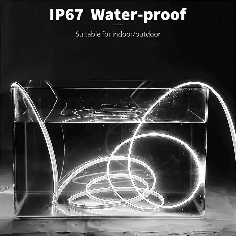 Touch Sensor LED Strip Lights Neon Sign USB Dimmable Waterproof Flexible Tape Bedroom Backlight DIY Decor