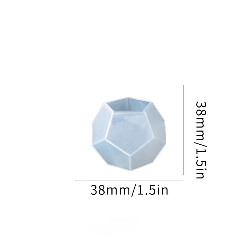 Cuboid Cube Resin Mold Silicone DIY Jewelry Tray Casting Accessories