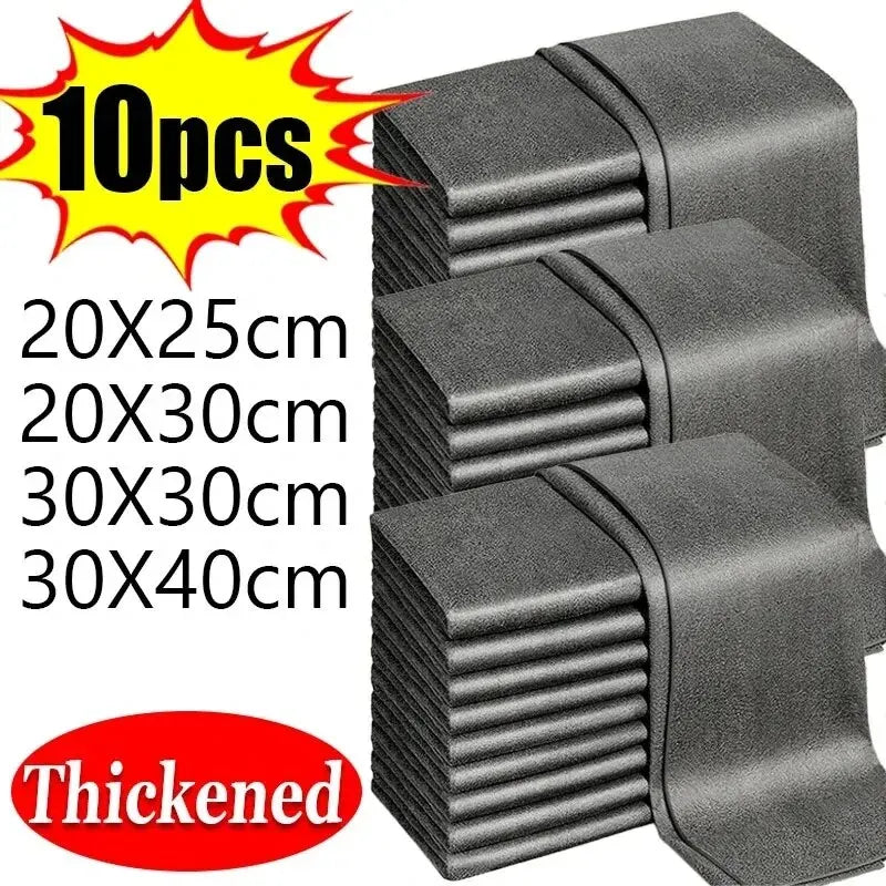 1/3/5/10pcs Magic Cleaning Cloths Reusable Microfiber Wipes for Home and Kitchen