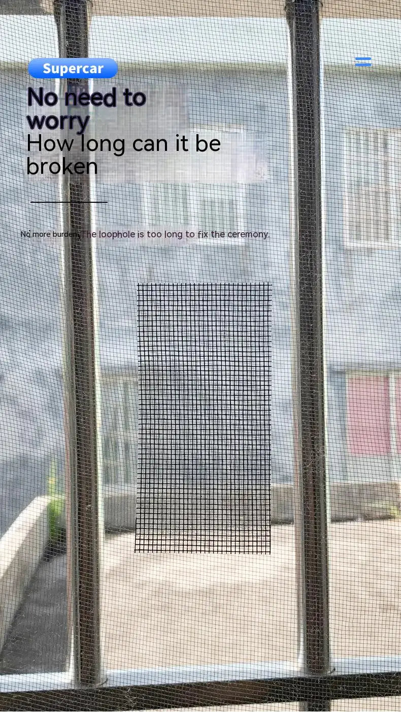 Reparaciones de mosquiteros Cinta mosquitera para ventanas Red autoadhesiva resistente Parche de reparación de puertas Malla mosquitera antiinsectos Reparación de agujeros rotos