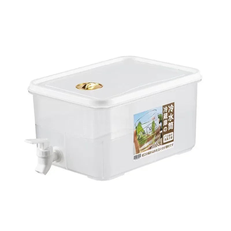 5L Cold Water Bucket with Faucet Summer Drink Dispenser