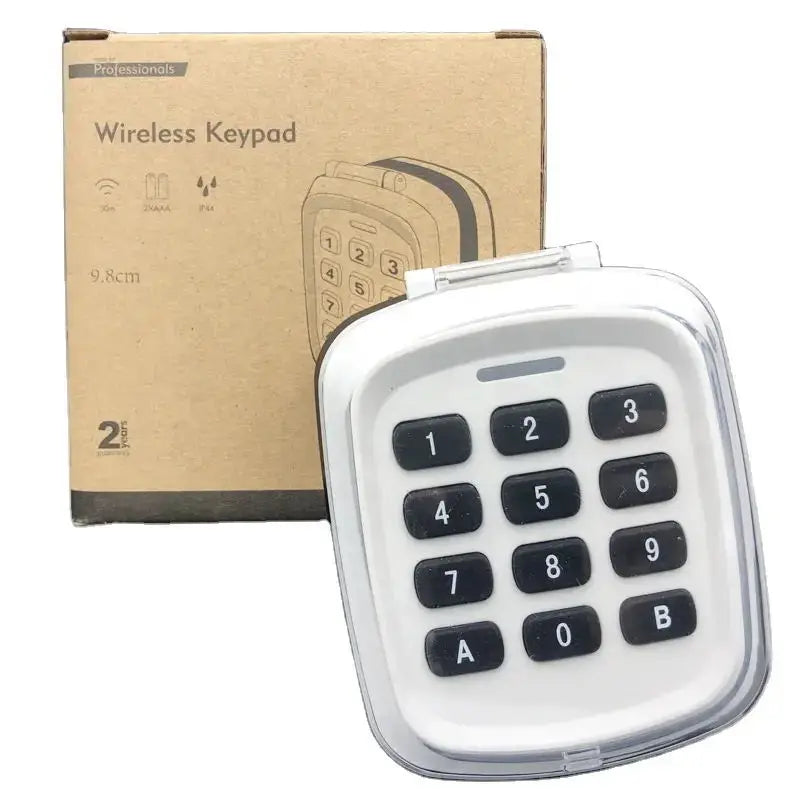 Multi-Frequency 280-868MHz Wireless Keypad Remote Control for Garage Door Opener