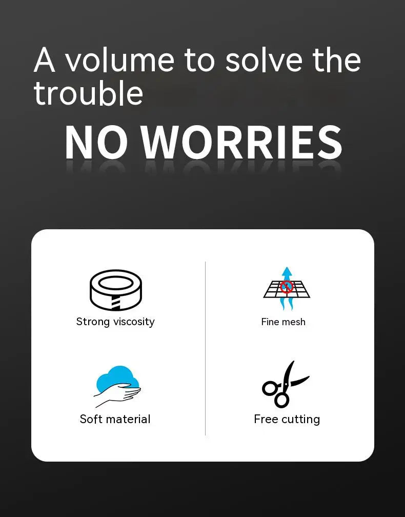 Reparaciones de mosquiteros Cinta mosquitera para ventanas Red autoadhesiva resistente Parche de reparación de puertas Malla mosquitera antiinsectos Reparación de agujeros rotos