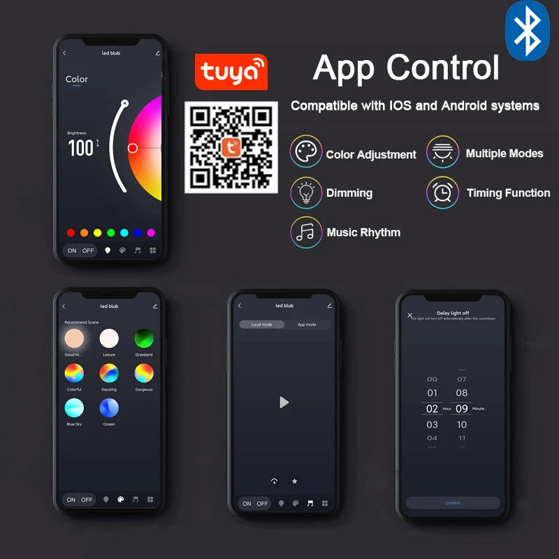 USB 5V Tuya Smart Sunset Lamp Night Light Projector Gift