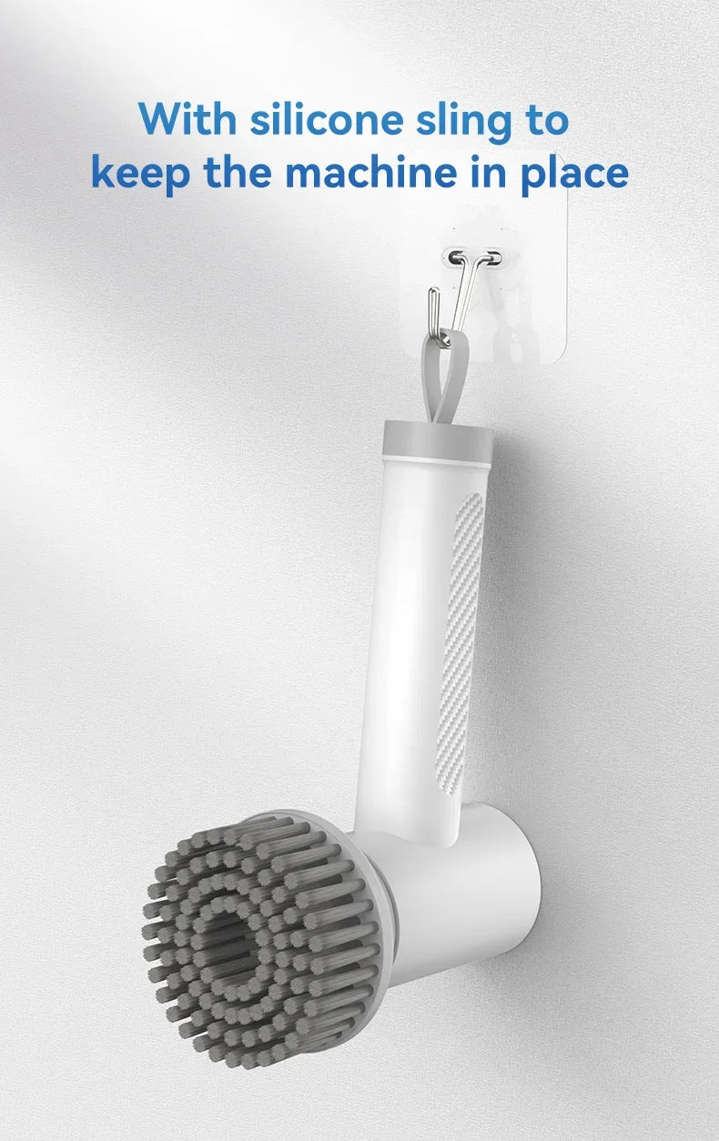 Wireless Electric Cleaning Brush for Kitchen and Bath