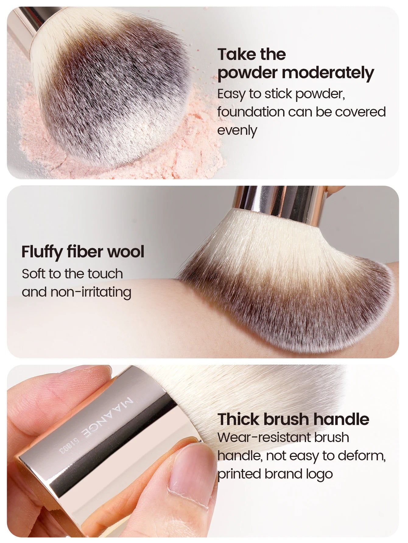 MAANGE 20 Piece Professional Makeup Brush Set with Dual Ended Brushes and Storage Bag