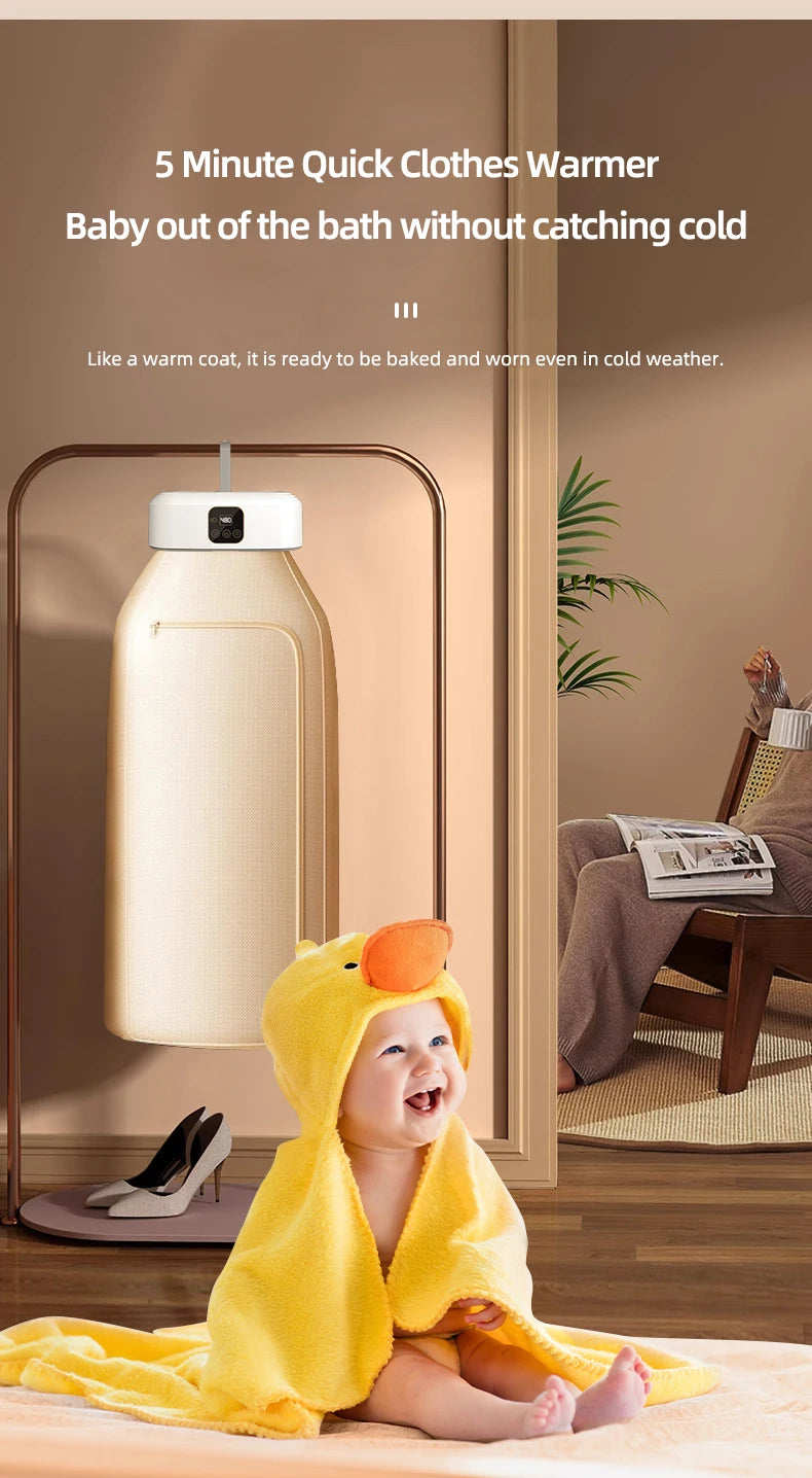 Multifunctional Portable Compact Foldable Electric Dryer Machine