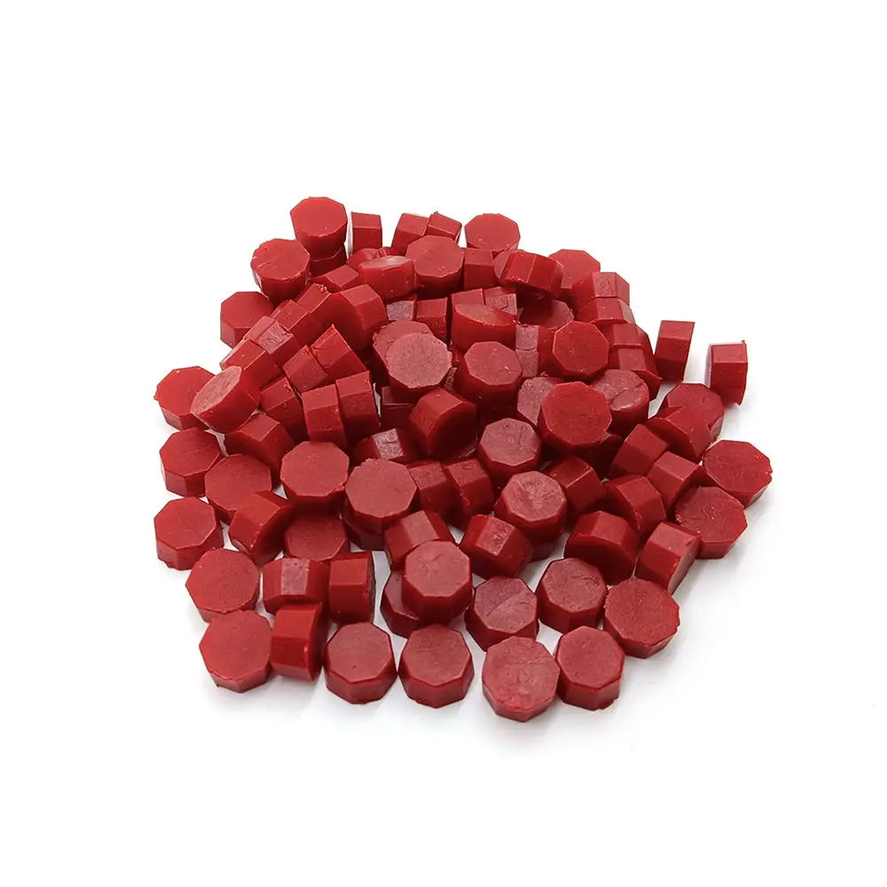 100pcs Colorful Metallic Golden Sealing Wax Beads for DIY Gifts and Invitations