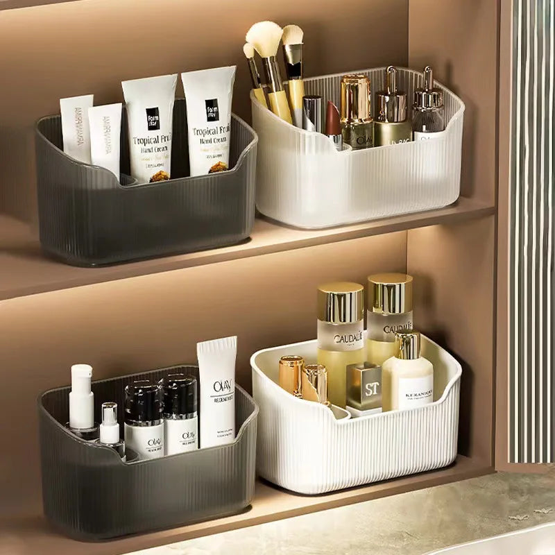 Rectangular Desktop Cosmetic Storage Drawer Stackable Organizer