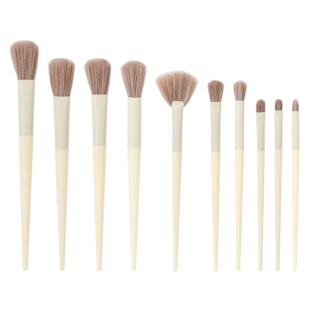 10pcs Premium Makeup Brushes Set for Eye Shadow Foundation