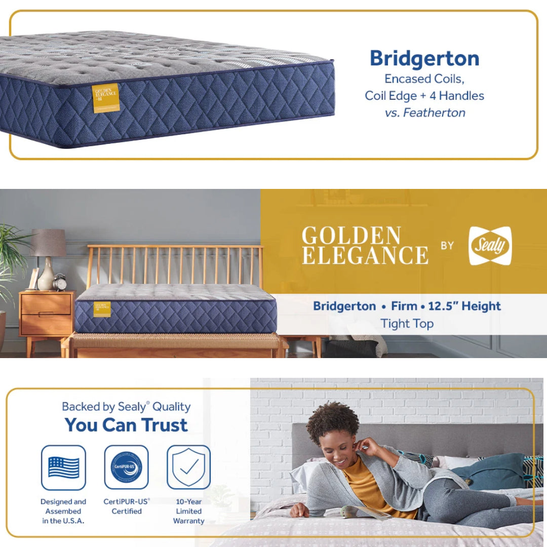 Sealy Bridgerton Spring Tight Top Firm Mattress