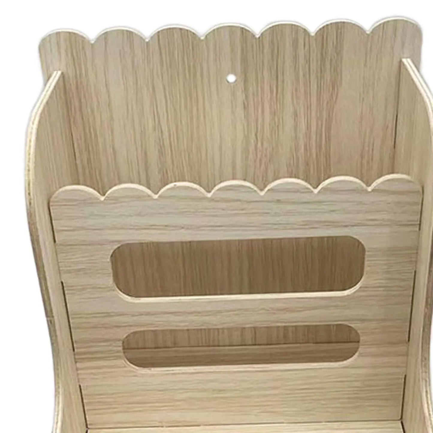 Hay Feeder Wood Grass Holder Multipurpose Guinea Pigs Food Dispenser Food Feeding Manger for Small Pets Bunny Hamsters