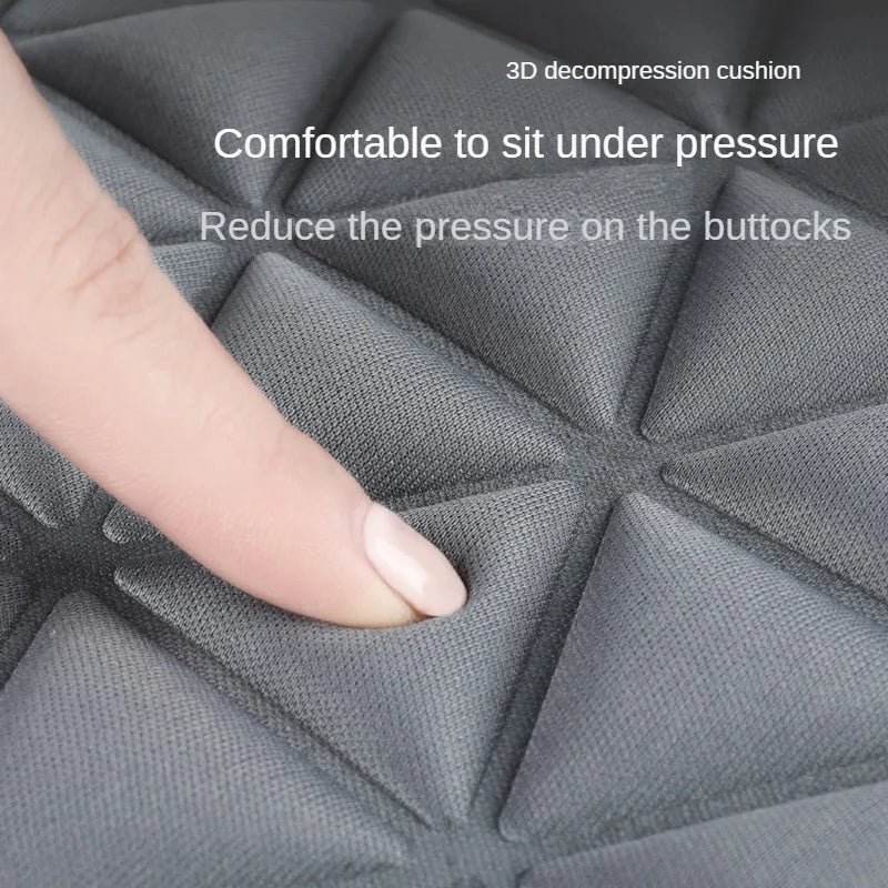 3D Triangle Massage Car Seat Cover Reduce Hip and Back Pain