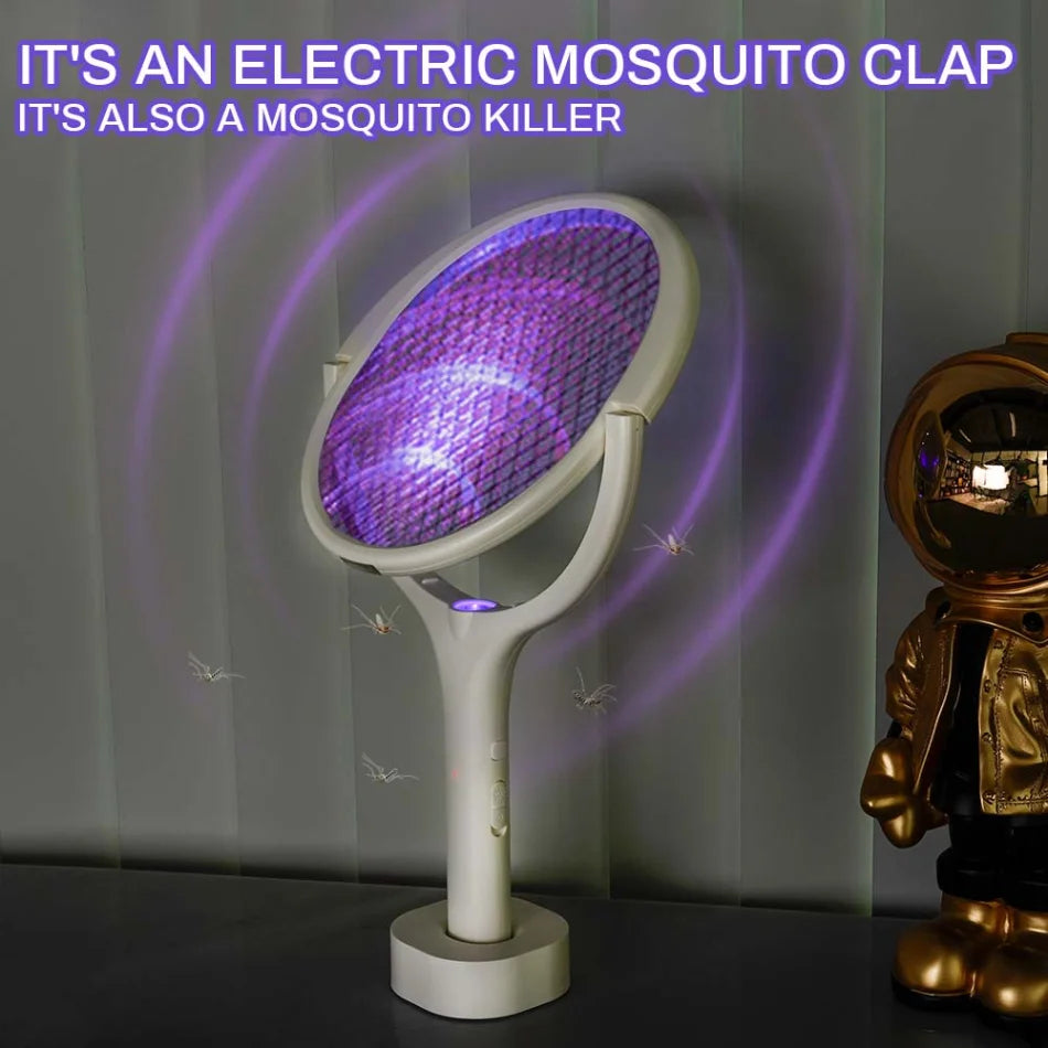3500V 5in1 Mosquito Killer Lamp USB Rechargeable Bug Zapper