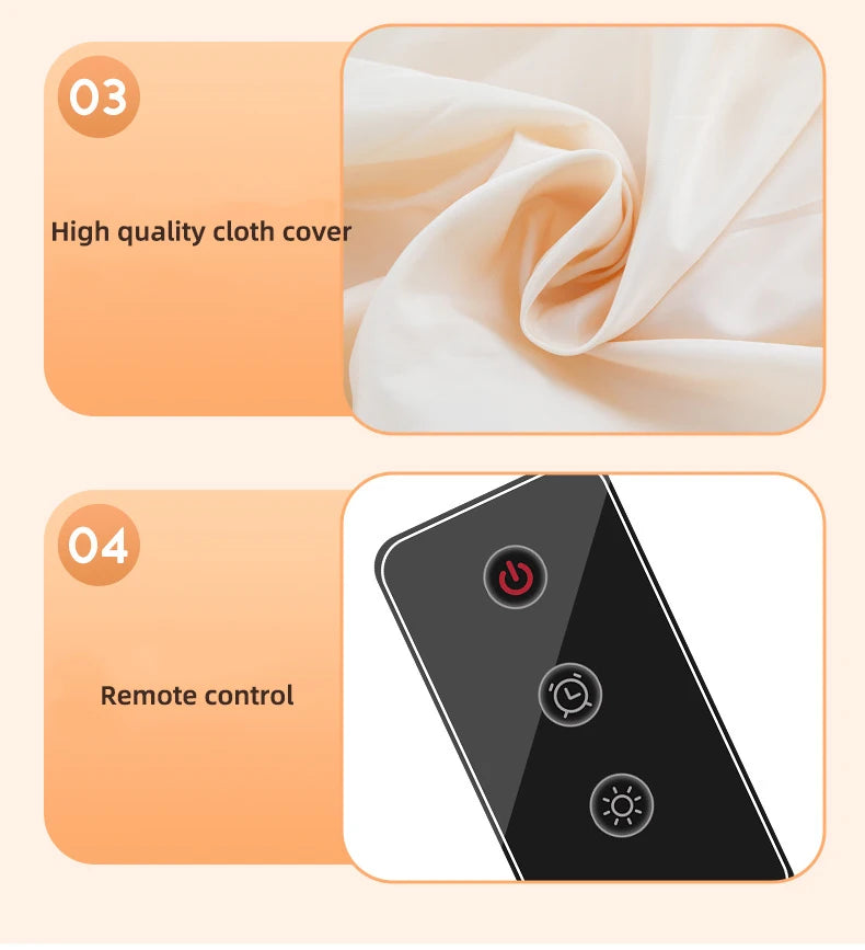 Multifunctional Electric Clothes Dryer Portable Compact Foldable Laundry Dryer Machine with Timer and Dryer Bag