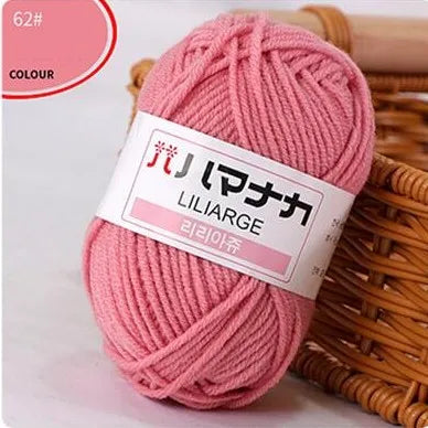 DIY Baby Milk Soft Cotton Knitting Yarn for Sweaters