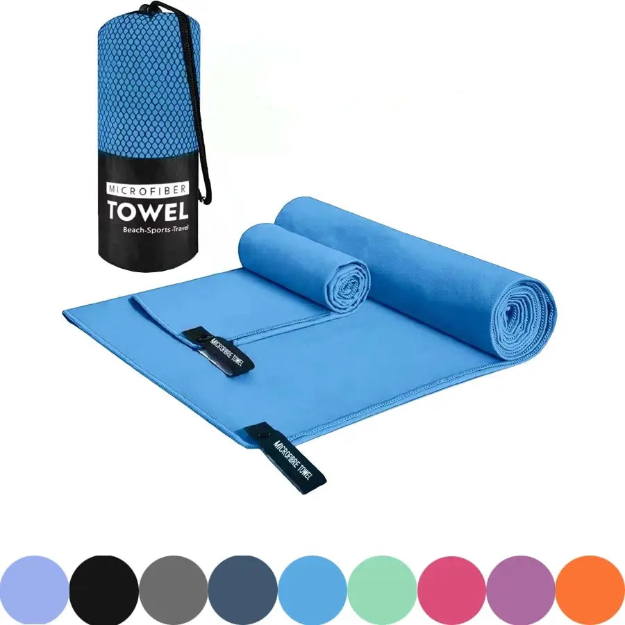 Quick-Dry Sports Towel Microfiber 40X80/76X152CM for Gym Yoga Hiking Beach
