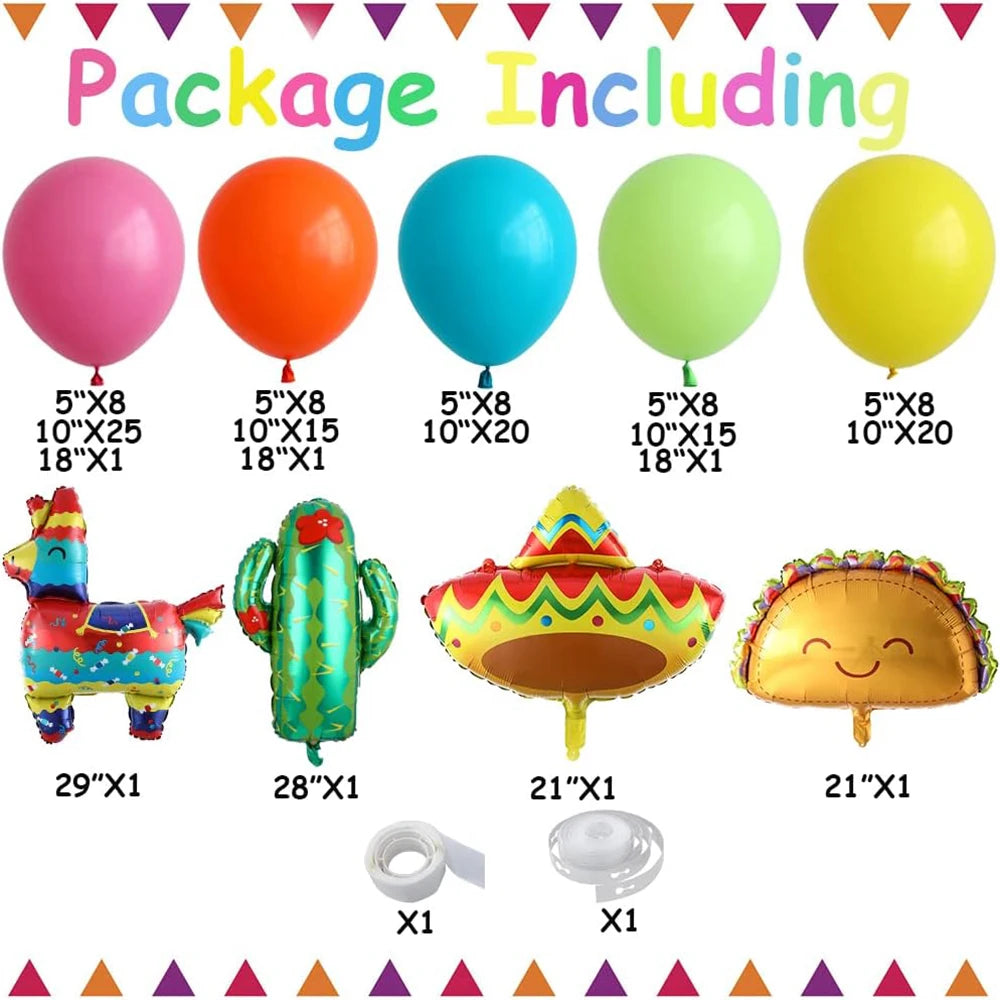 Mexican Carnival Balloons