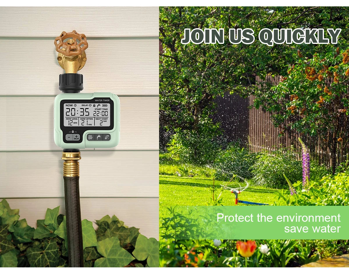 HCT-322 Automatic Water Timer Digital Irrigation Machine