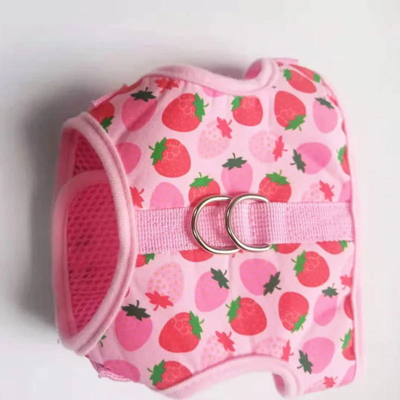 Cat Chest and Vest Style Reflective Cat Chest and Vest Strap Anti Release Walking Rope Breathable Pet Chest and Vest Strap