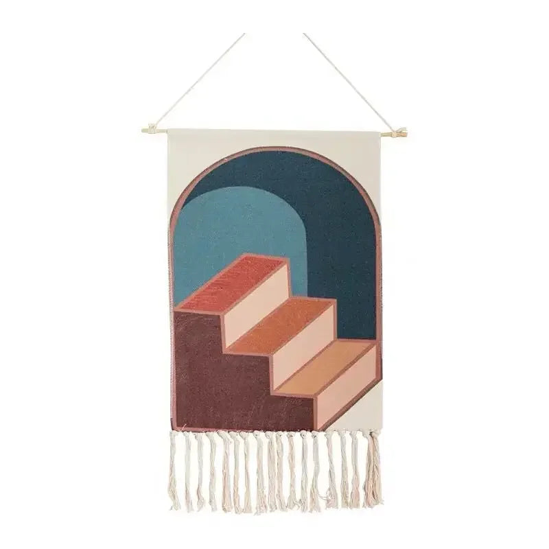 Macrame Wall Hanging Tapestry Nordic Cotton Tassel Boho Decor