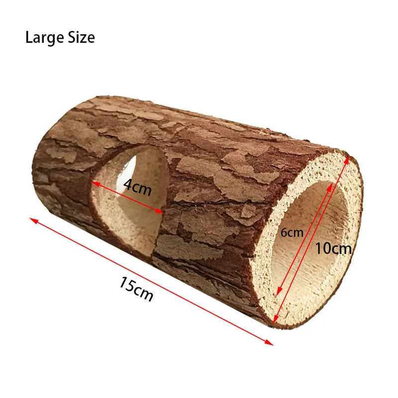 Natural Pet Toy Grinding Cleaning Chew Toy Small Pets Toys For Hamster Rabbit Grinding Products Made of Apple Tree Wood