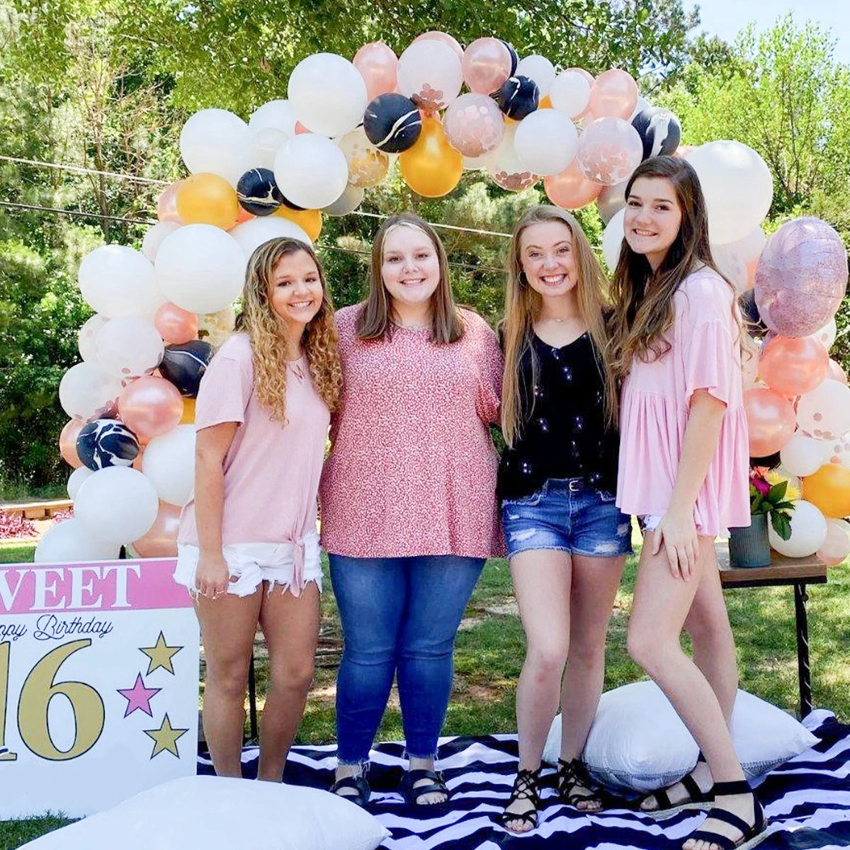 Adjustable Table Balloon Arch Stand Holder for Party Decor