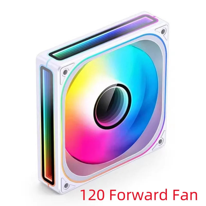 JONSBO ZB-120 ARGB Computer Case Fan 12CM 5V PWM Monolithic Structure Water-Cooled Fan Kit