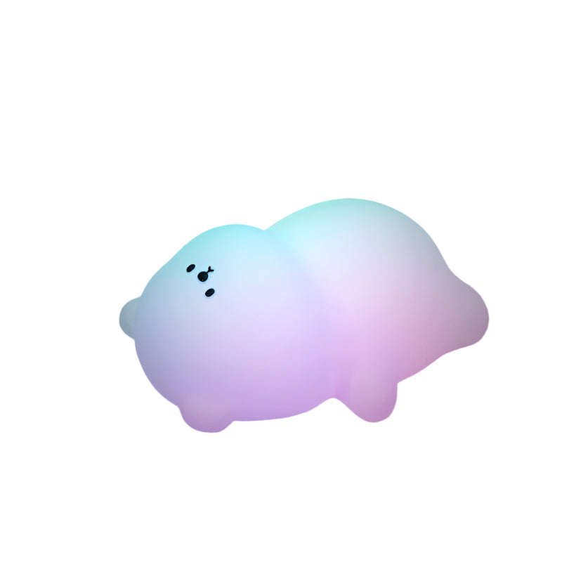 Panda LED Night Light Cute Silicone Touch Lamp USB Rechargeable Bedroom Decor Perfect Children's Gift