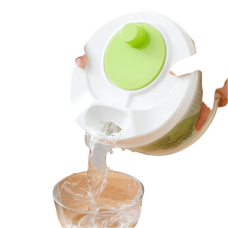 Multifunctional Manual Vegetable Dehydrator and Salad Spinner with Fruit and Lettuce Drain Basket for Efficient Home Kitchen Use