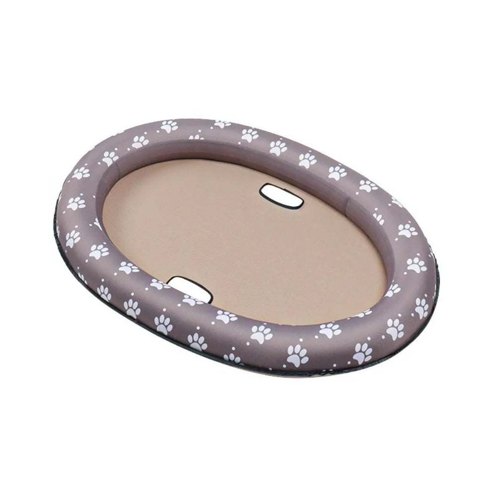 Portable Foldable Dog Swimming Float Soft Cooling Pet Dog Float PVC Pet Floating Raft Pool