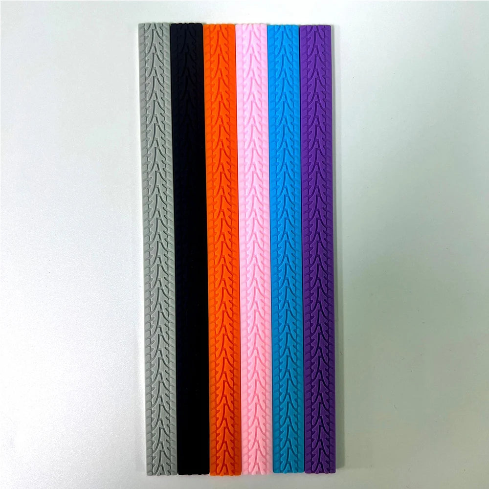 4PC Silicone Suitcase Wheel Protection Case for Quiet Travel