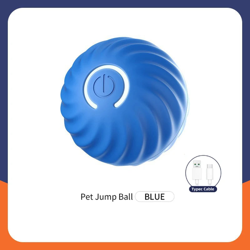 Smart Dog Toy Ball Electronic Interactive Pet Toy USB Moving Ball