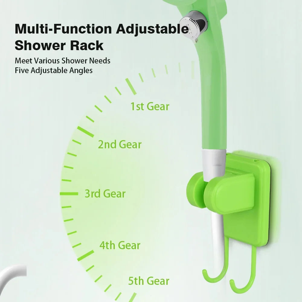 Camping Shower Pump RV Outdoor Shower Kit with Digital Display and 6000mAh Battery