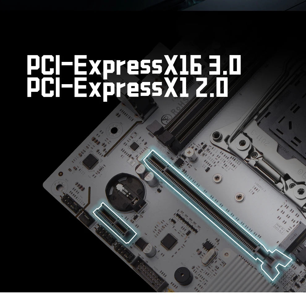 QIYIDA X99 Motherboard D4 LGA 2011 3 M.2 Slot DDR4 Support