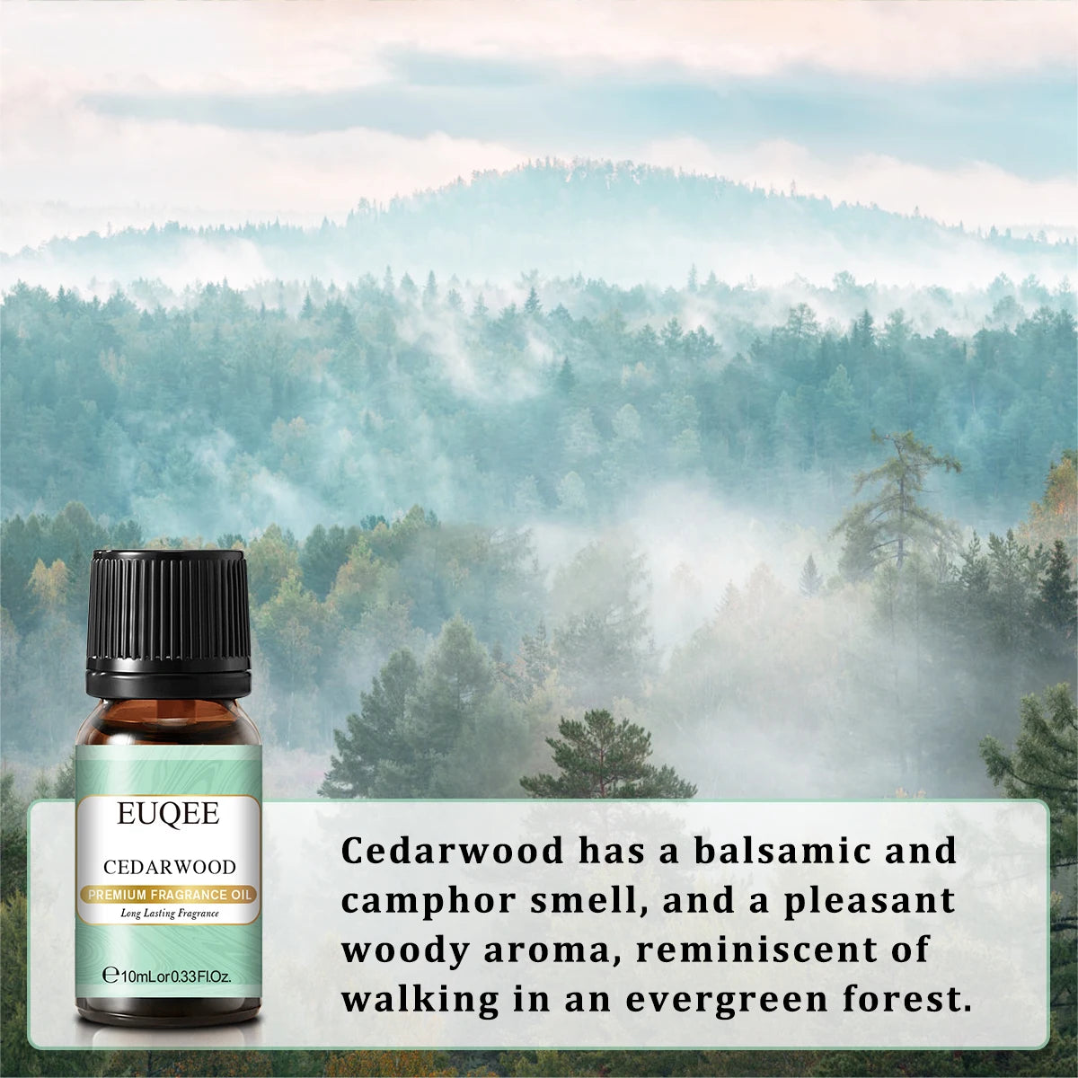 EUQEE 10ML Coconut Vanilla Bubble Gum Fragrance Oil For Candles Soaps and Home Aroma