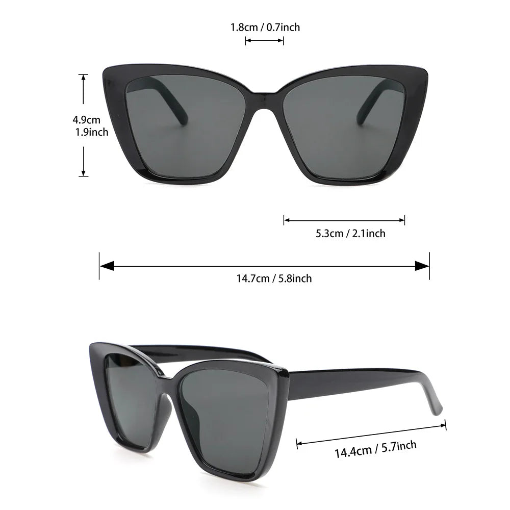 2024 New Fashion Cat Eye Sunglasses for Men and Women