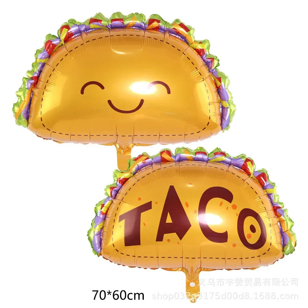 Festival Party Mexican Aluminum Balloons