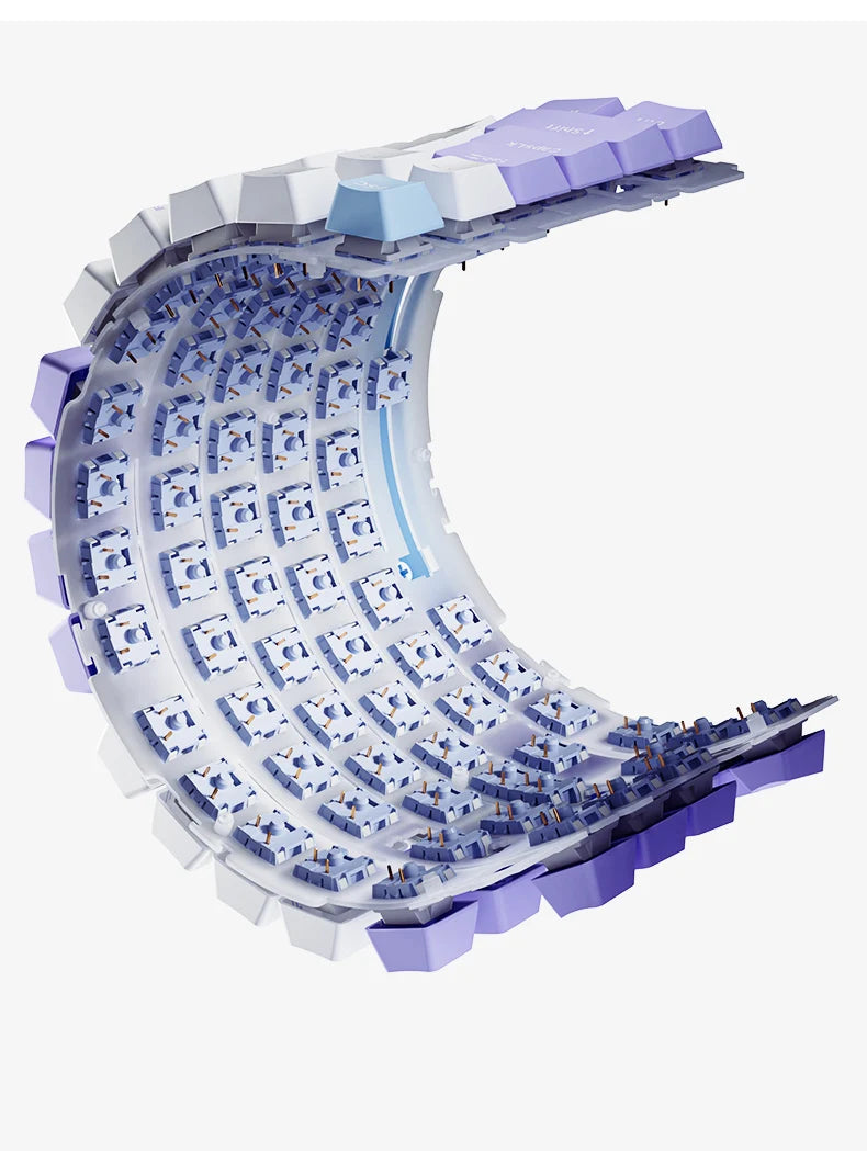 AJAZZ AK820/AK820Pro Mechanical Keyboard with TFT Screen and Multifunctional Knob